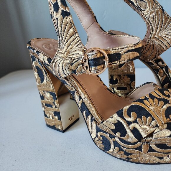 Tory Burch Platform Sandals "NEW" - Picture 9 of 16
